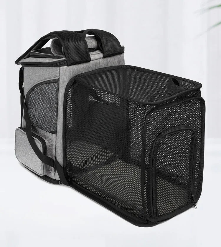 Foldable Cat Carrier Backpack
