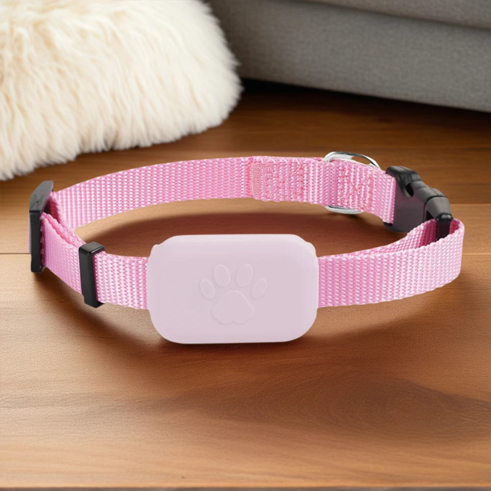 Smart Pet Collar Tracker for Outdoor Cats & Dogs — 6–12 Month Battery