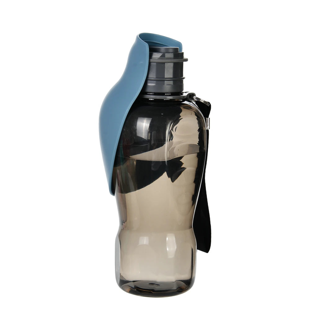 800ml Leakproof Portable Dog Water Bottle with Drinking Bowl