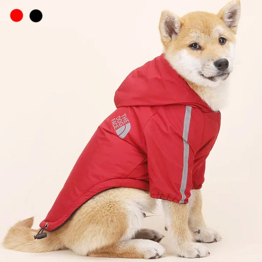 Waterproof Warm Hoodie Jacket for Dogs & Cats – Autumn & Winter