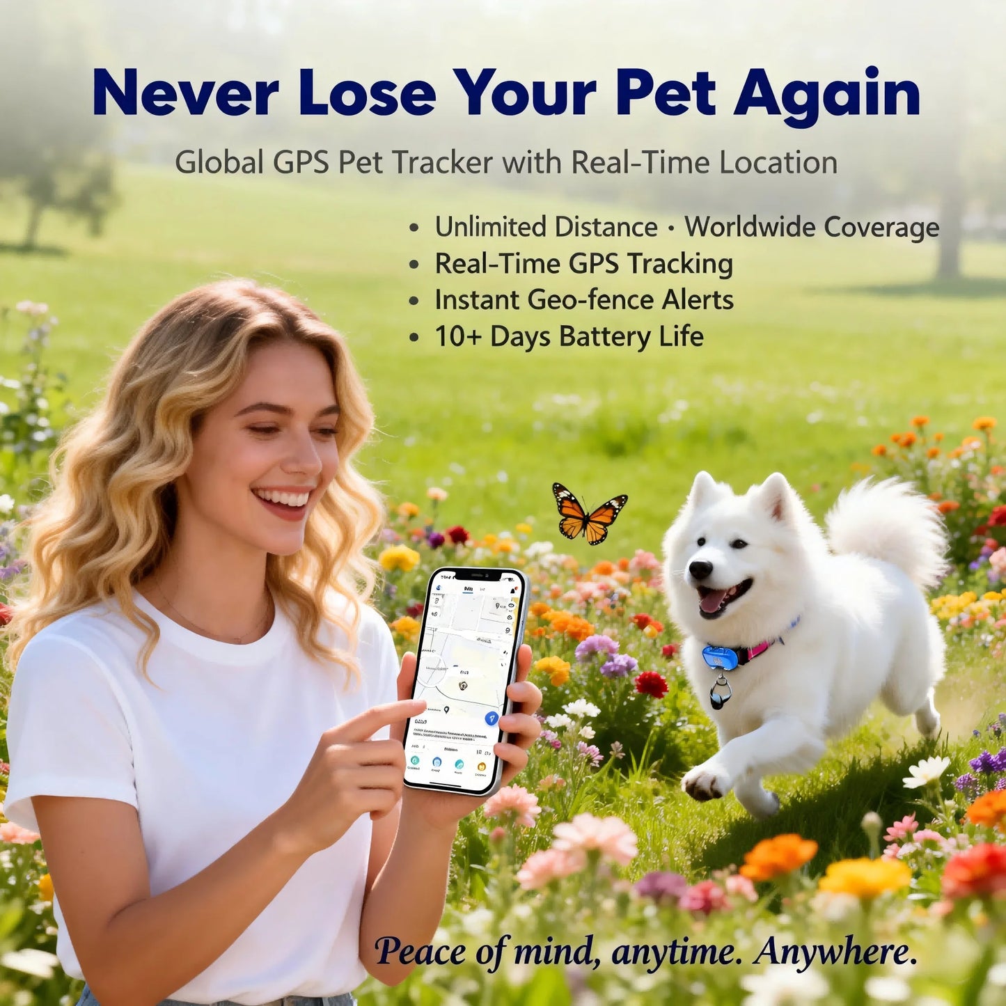 Traceur GPS pour chiens et chats