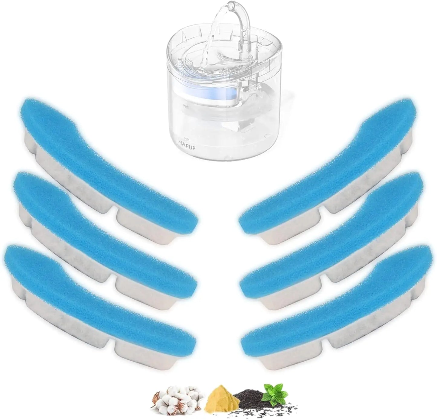 Fontaine à eau pour chat - Distributeur automatique d'eau pour animaux de compagnie 1,8 L