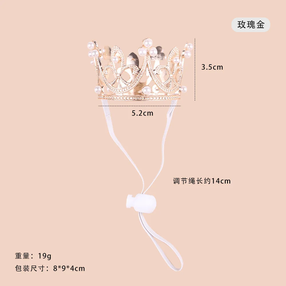 Pet Crown Headwear - Birthday Party Accessory