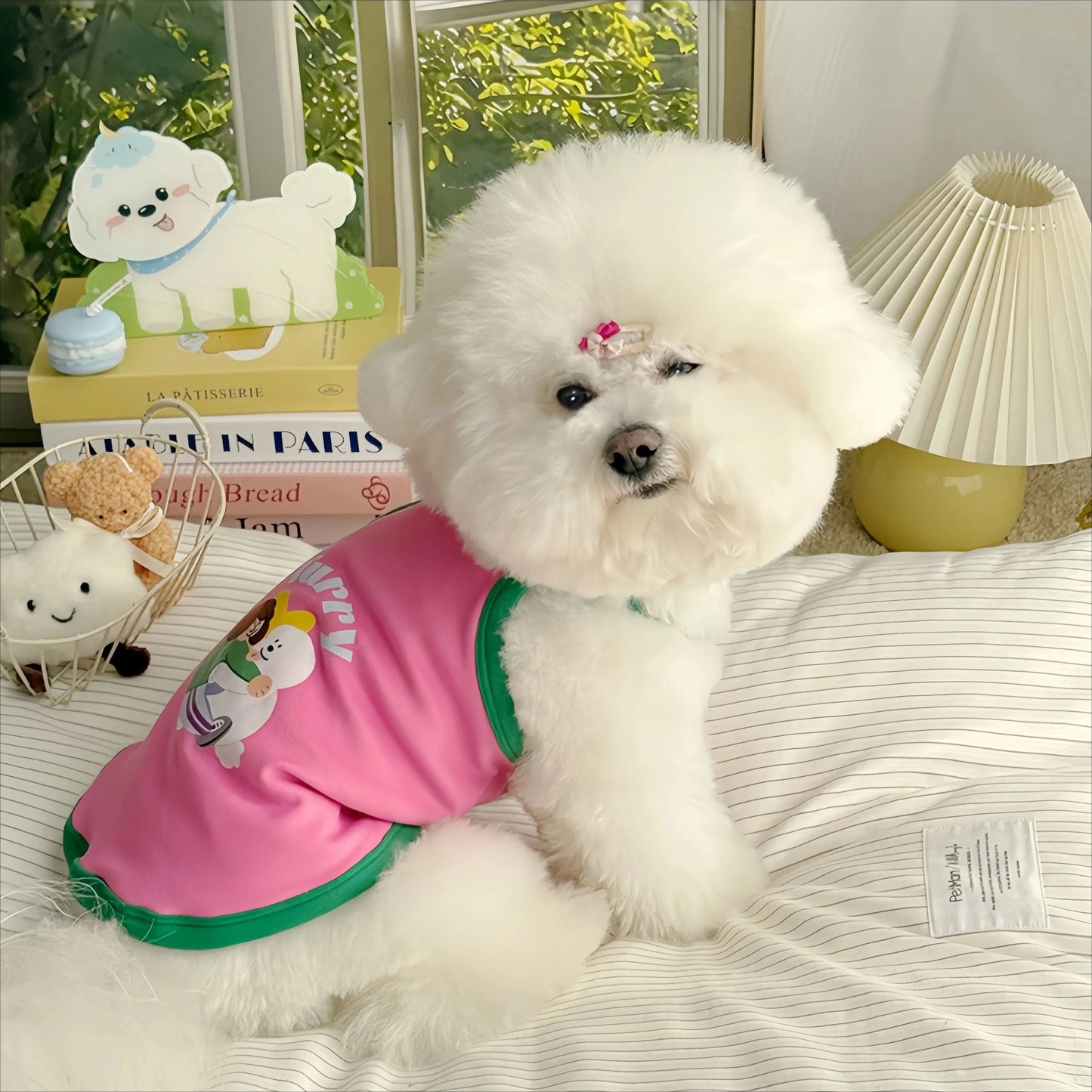 Robe et gilet rafraîchissants 2 en 1 pour petits chiens et chats | Jupe d'été respirante "Princesse" pour Chihuahuas et chiots
