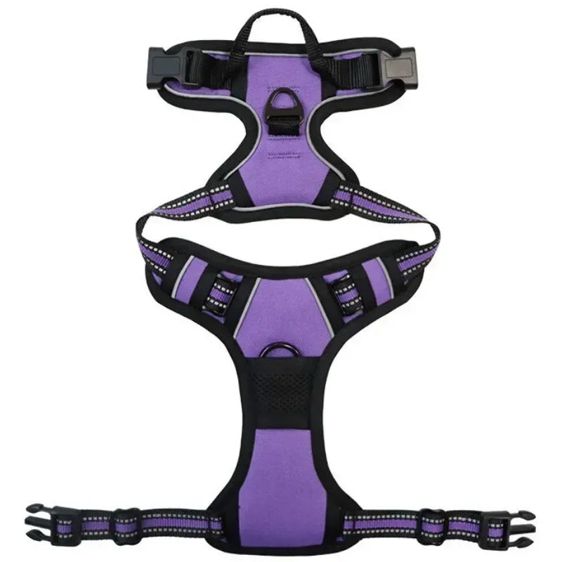 Reflective Adjustable Vest Harness for Dogs and Cats