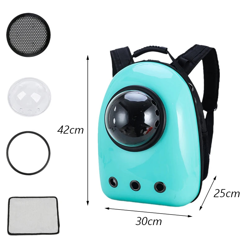 Cartoon Print Breathable Cat Backpack Carrier
