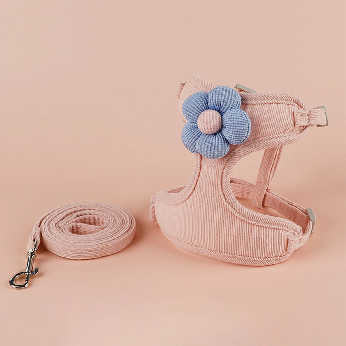 Breathable Adjustable Harness & Leash Set for Cats and Small Dogs