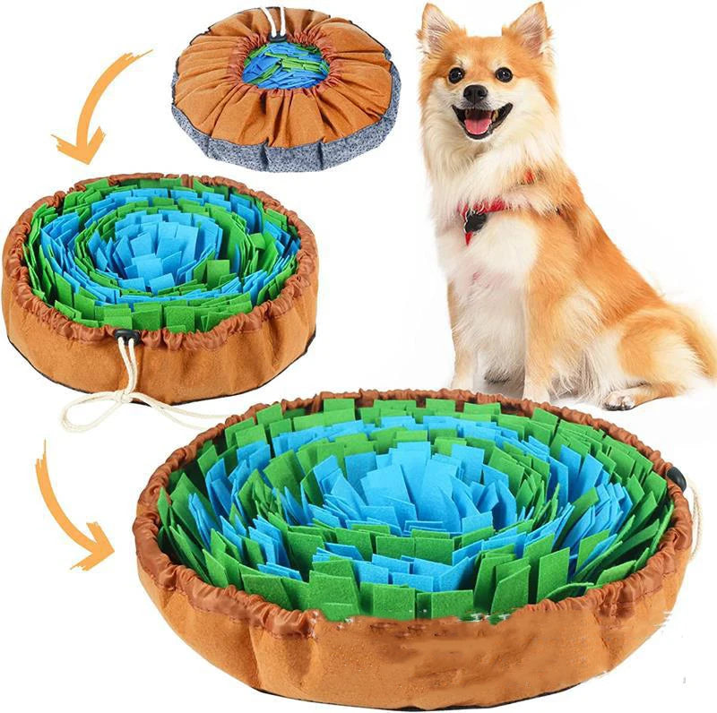 Fleece Dog Snuffle Mat