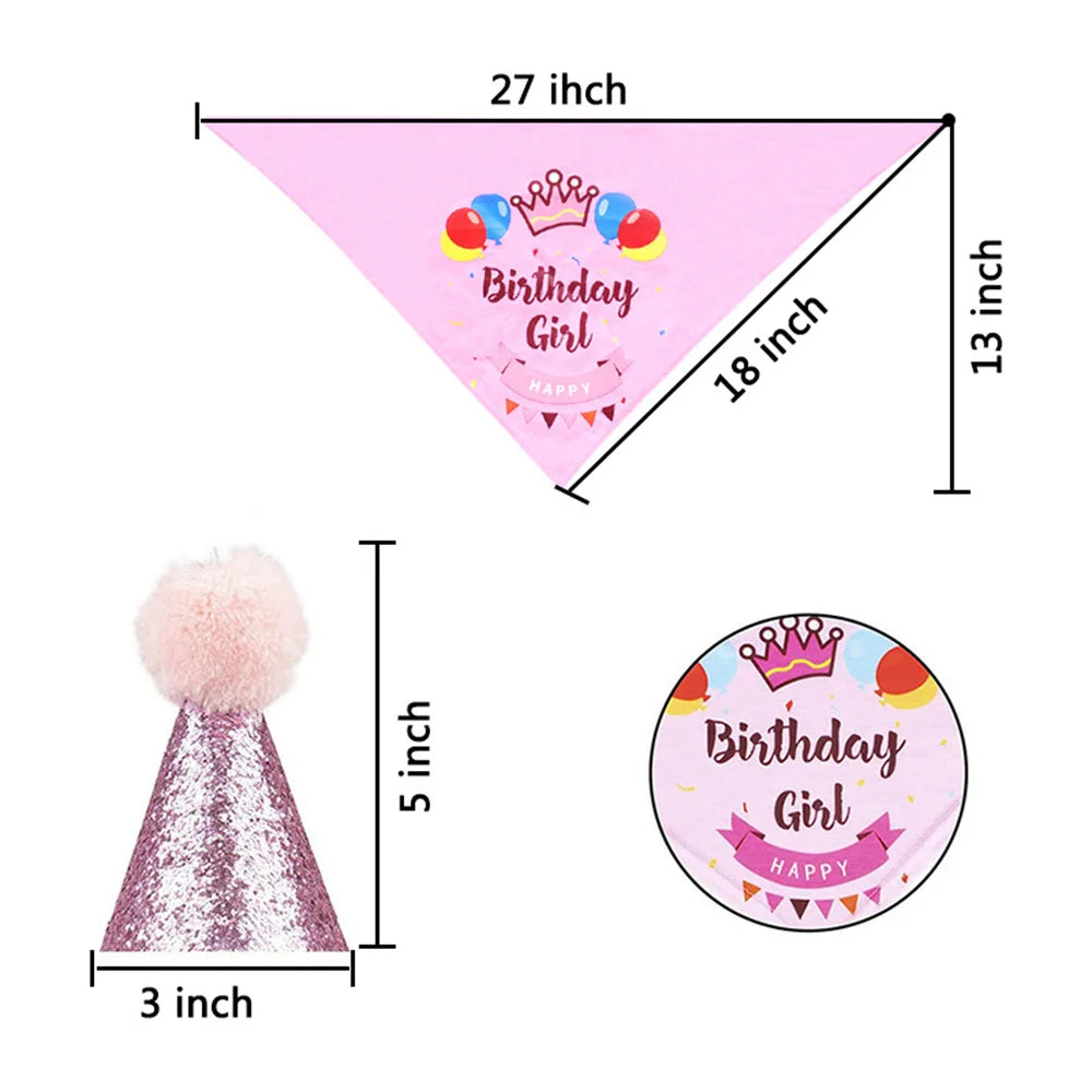 Dog Birthday Party Decoration Kit