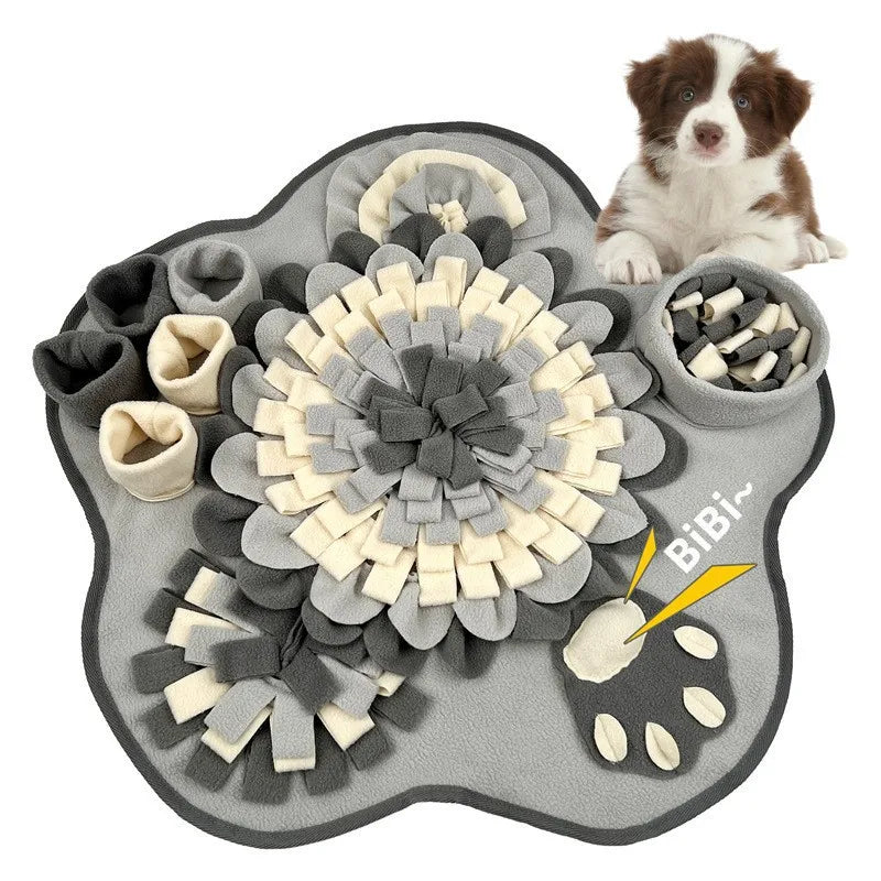 Tapis de fouille interactif pour chiens — Gamelle anti-glouton et d'enrichissement