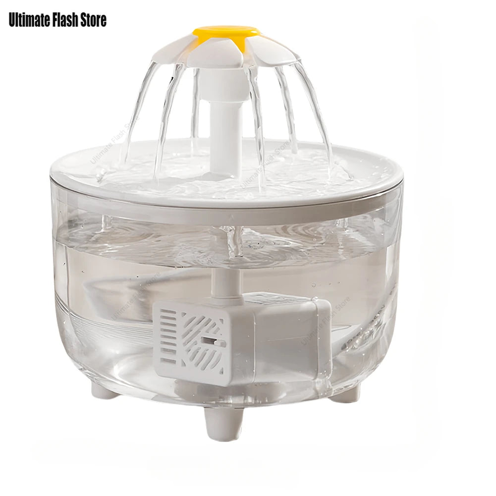 Automatic Pet Water Fountain with Filter | 1200ml USB Silent Pump