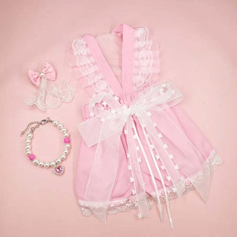 Princess Wedding Dress for Cats & Small Dogs