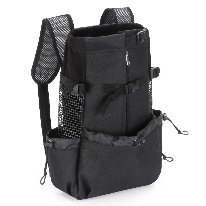 Breathable Nylon Dog Carrier Backpack for Small & Medium Dogs
