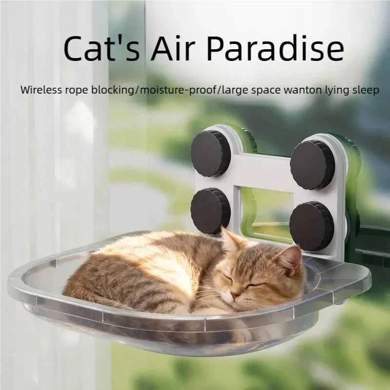 Suction-Cup Cat Window Perch