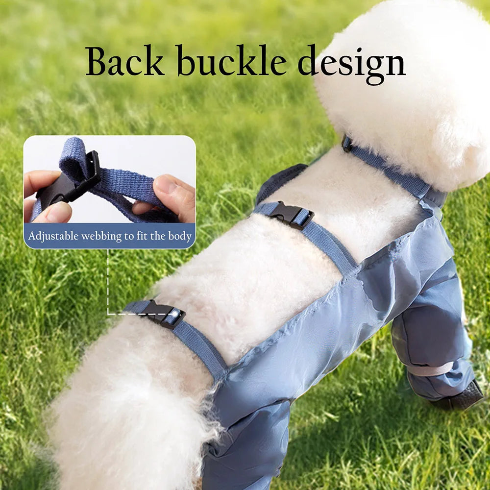Waterproof Anti-Slip Dog Boots & Paw Protector Leggings