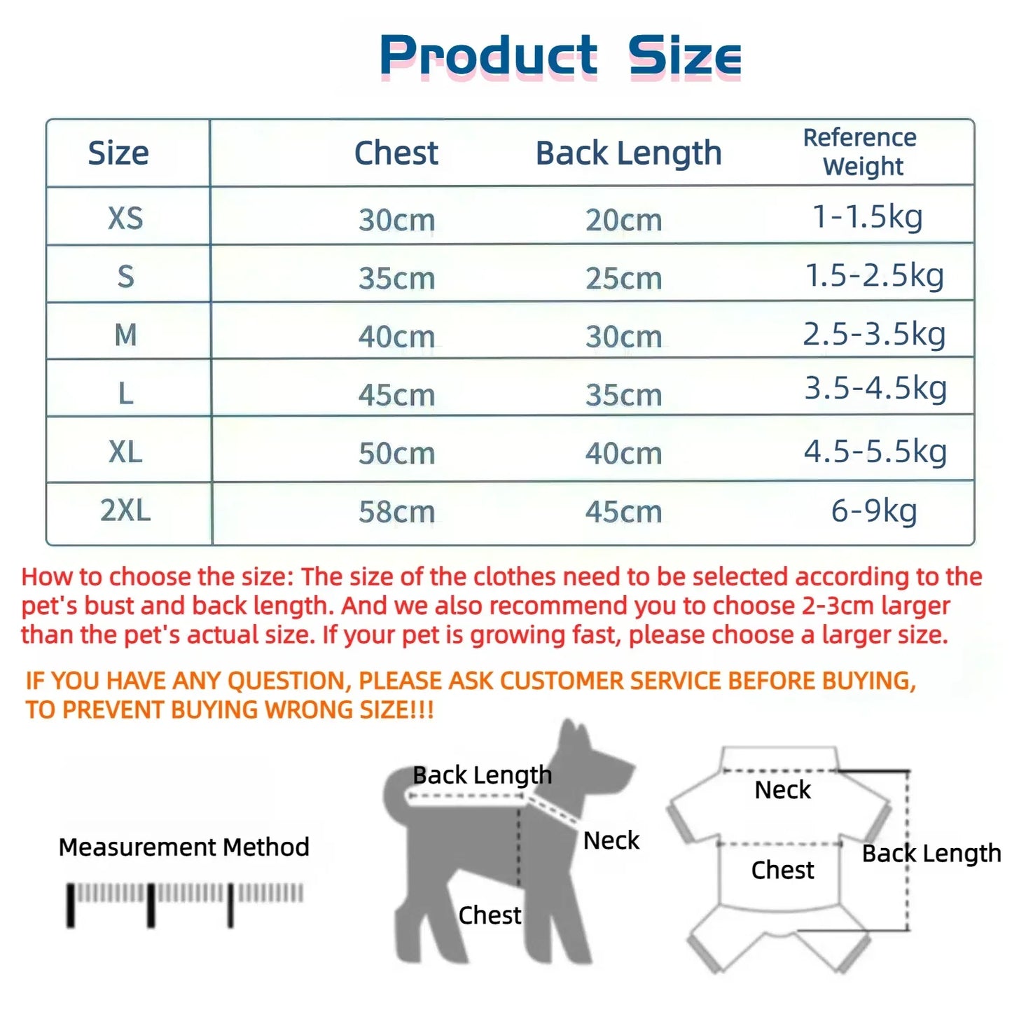 Winter Pet Jacket - Warm Coat for Dogs and Cats