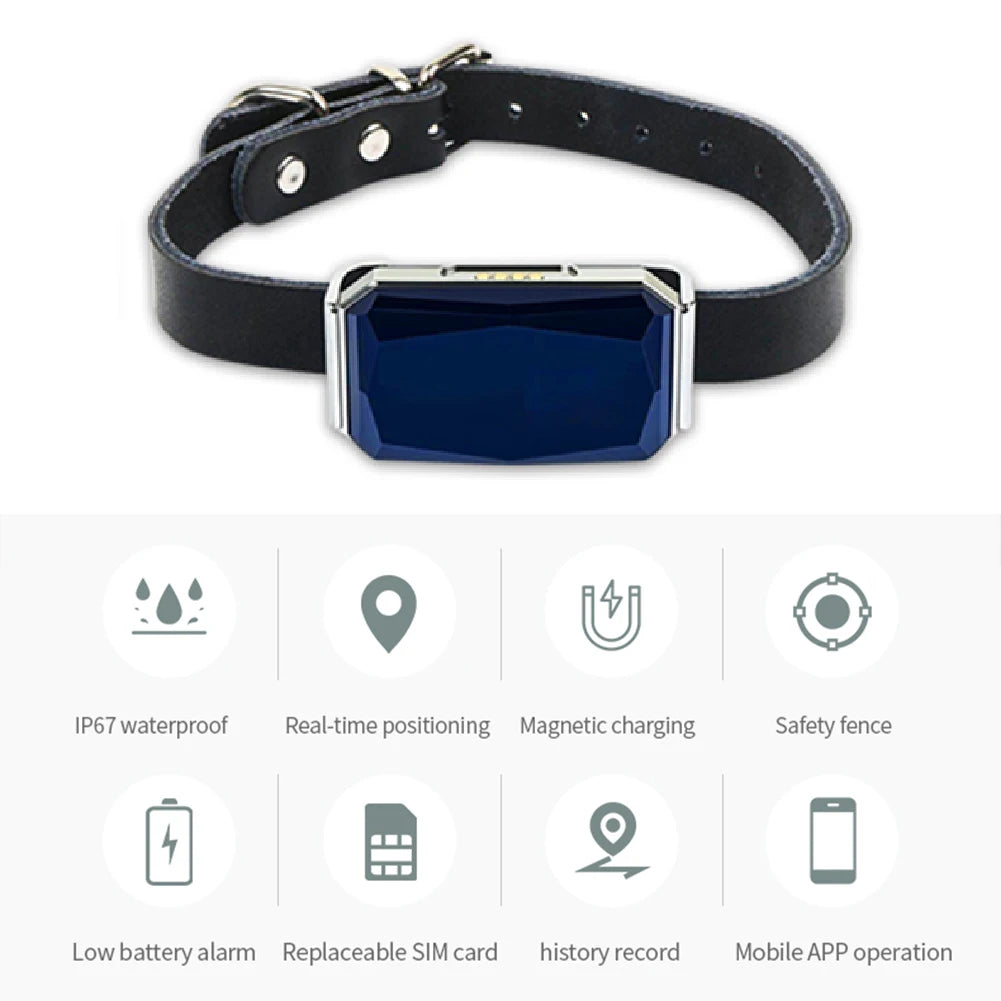 G12 IP67 GPS Tracker for Pets, Kids & Elderly — Up to 10-Day Battery