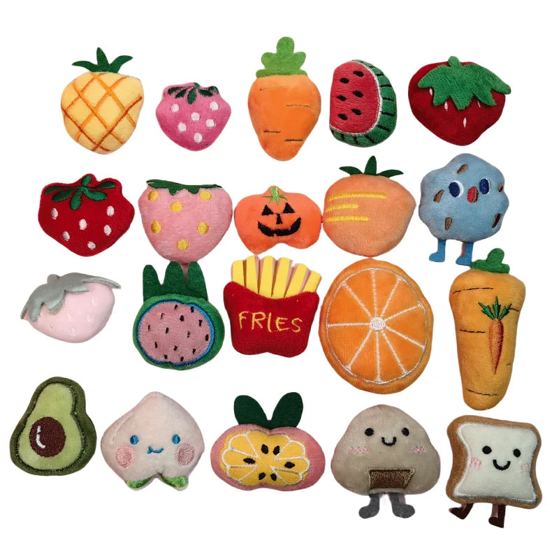 Mini Catnip Plush Toy Set for Cats – Random Assortment, 10 to 100 Pieces
