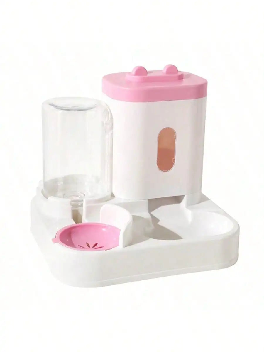 Gravity Cat Feeder & Water Dispenser