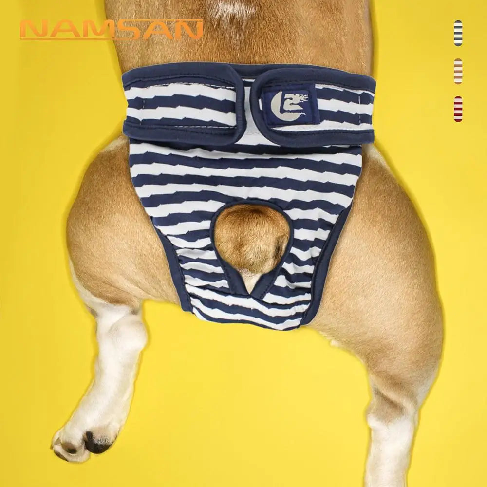 Washable Physiological Pants & Sanitary Briefs for Female Dogs & Cats