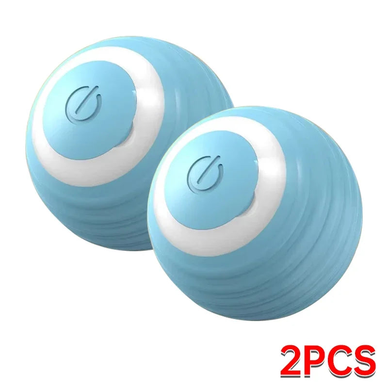Automatic Rolling Cat Ball with Touch-Activated Play