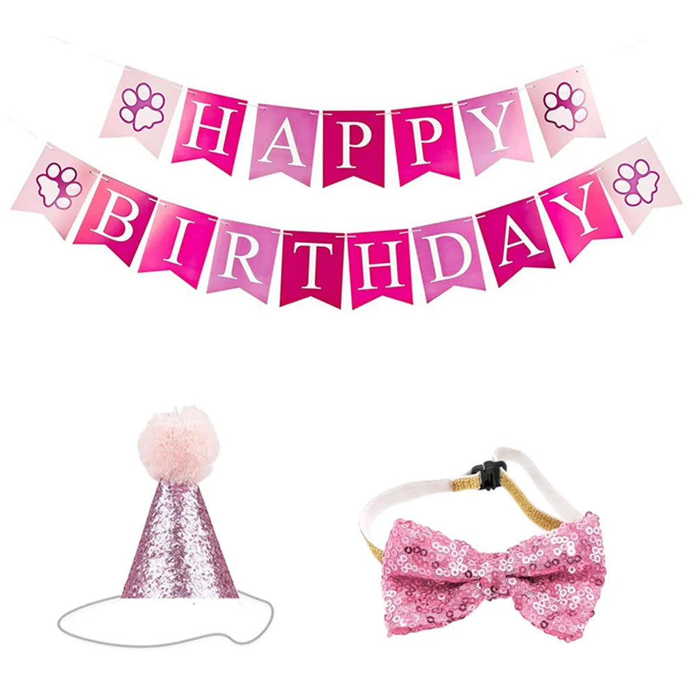 Dog Birthday Party Decoration Kit