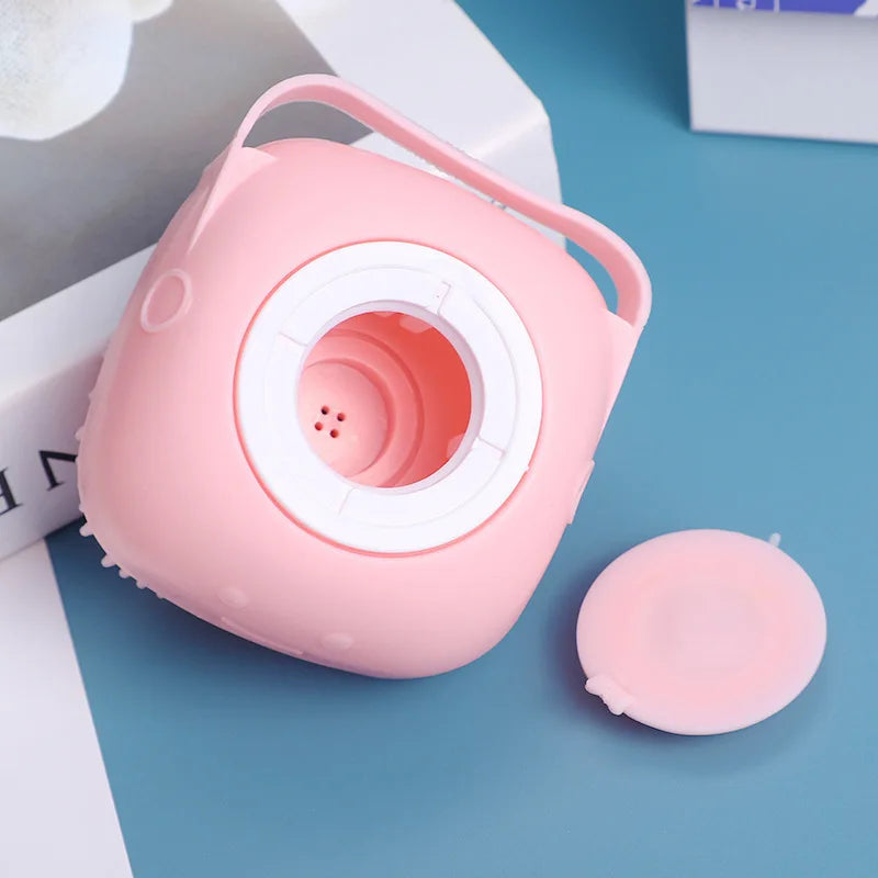 Silicone Pet Bath Brush - Massage Grooming Comb for Dogs and Cats