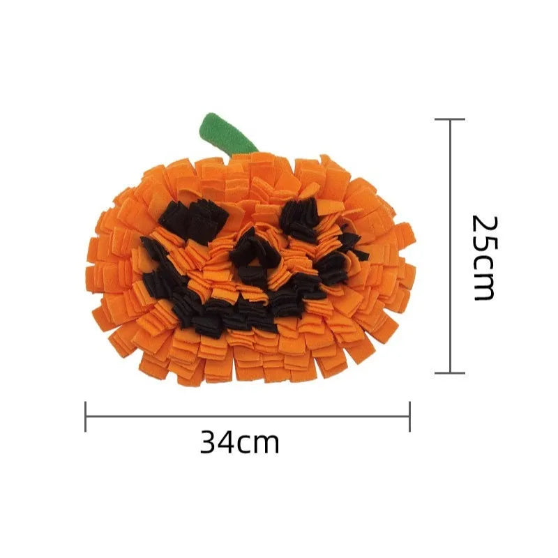 Pumpkin Snuffle Mat for Dogs