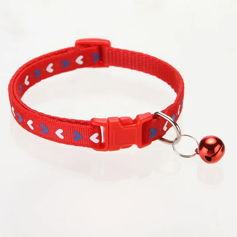 Adjustable Cat Collar with Bell