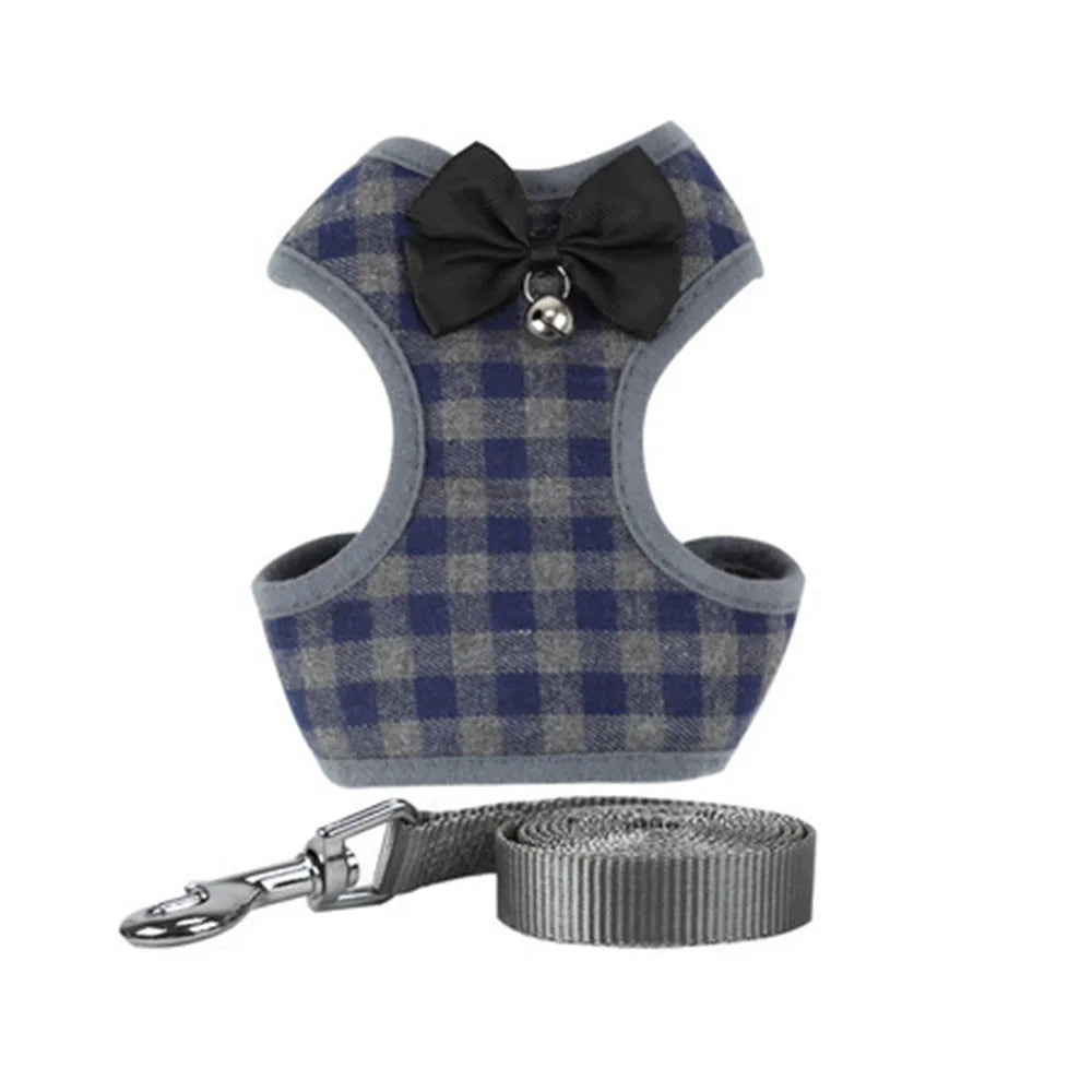 Nylon Mesh Cat & Small Dog Harness Set