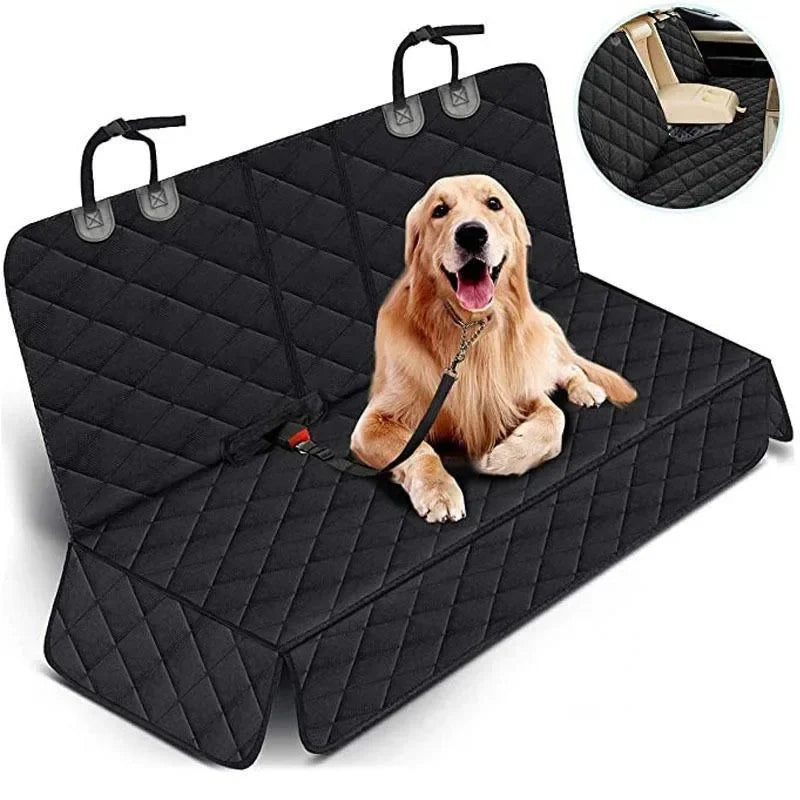 Waterproof Non-Slip Dog Car Seat Cover — Universal Rear Back Seat Protector