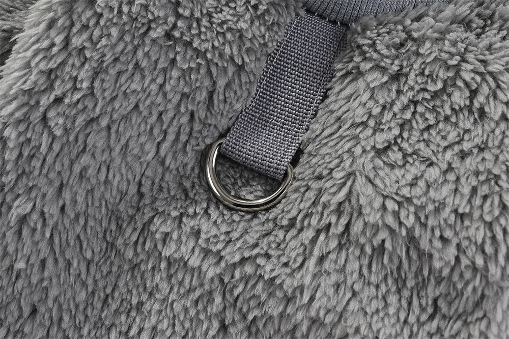 Plush Pet Sweatshirt for Cats & Small Dogs