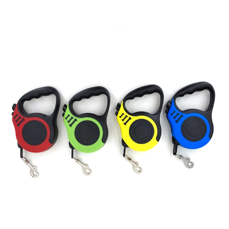 Laisse Rétractable pour Chien - Laisse Extensible Automatique pour Chiens de Petite à Moyenne Taille