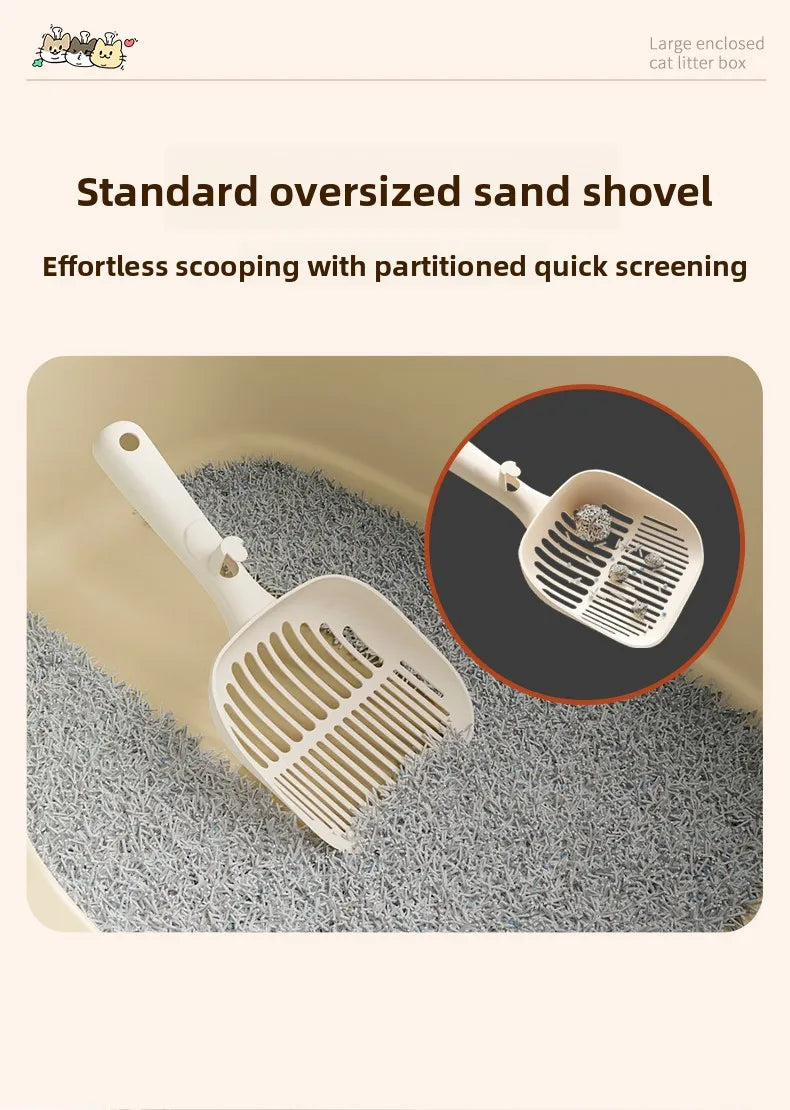 Automatic Self-Cleaning Cat Litter Box — Large Covered with Odour Control & Low Noise