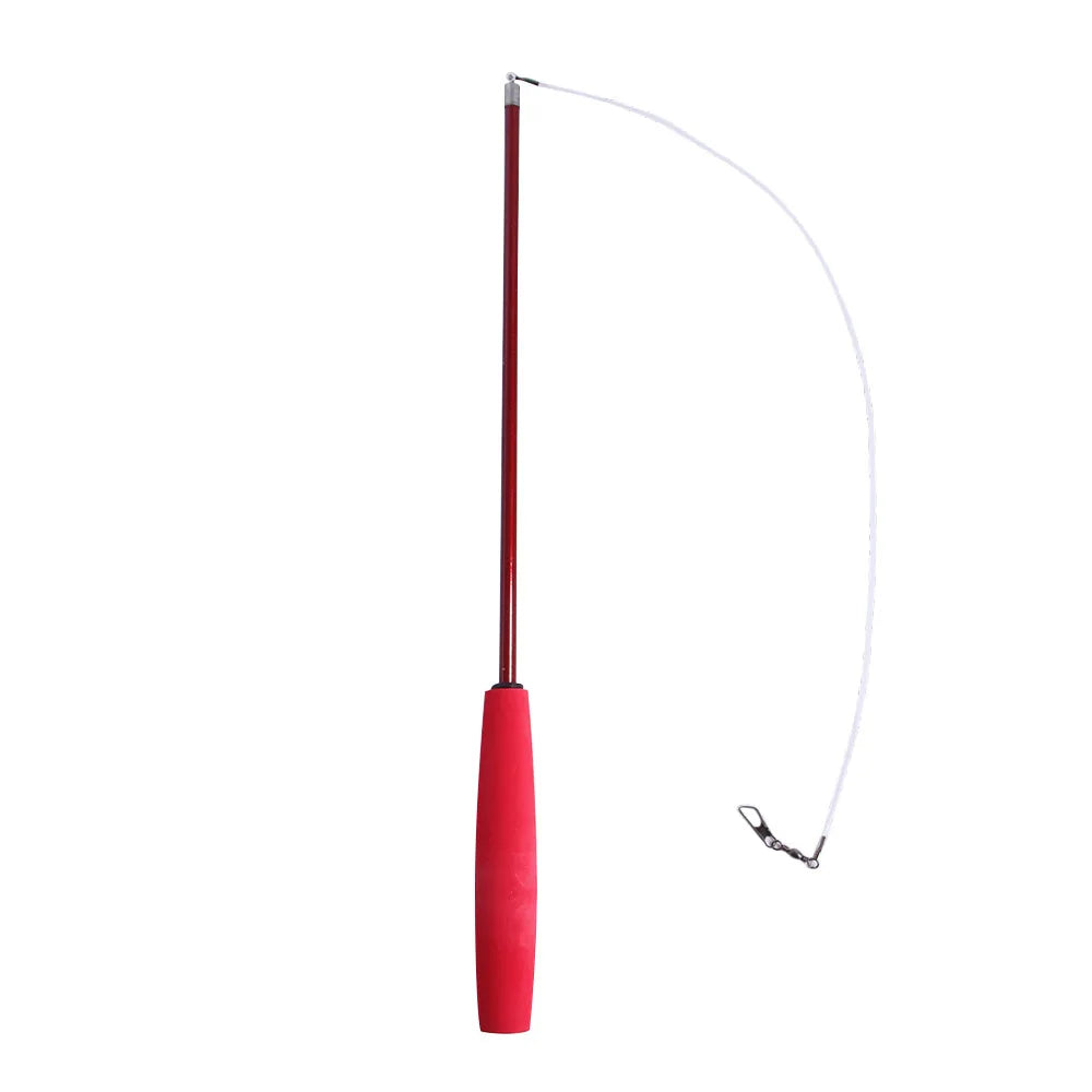 Retractable Cat Feather Wand Set