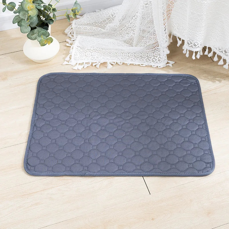 Washable Reusable Dog Pee Pad — Anti-Slip Puppy Training Mat for Home & Car
