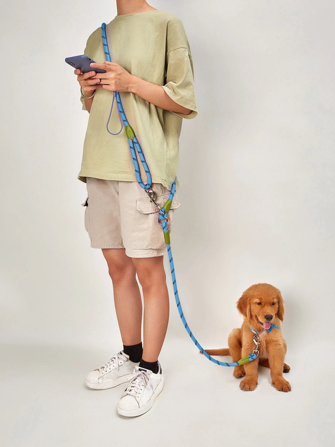 Reflective Nylon Dog Leash