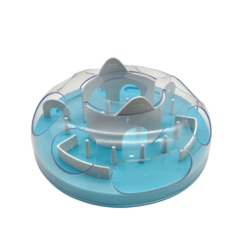 Interactive Cat Maze Puzzle Feeder