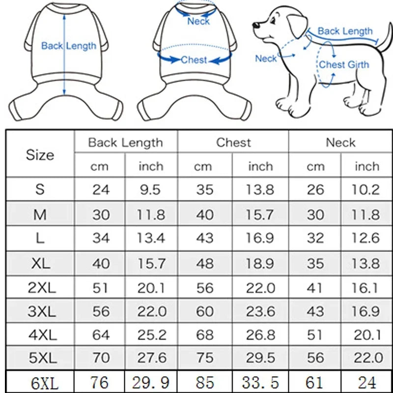 Waterproof Reflective Dog Raincoat with Hood – Sizes S to 6XL