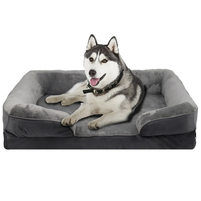 Extra Large Orthopedic Dog Sofa Bed with Washable Removable Cover