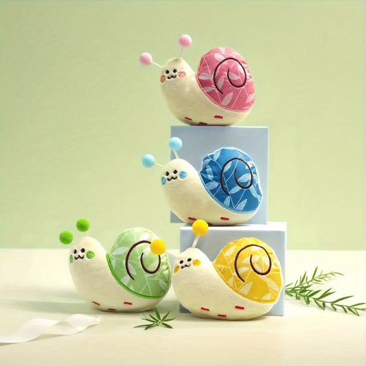 Snail Shaped Dog Toy - Dental Chew and Plush Toy