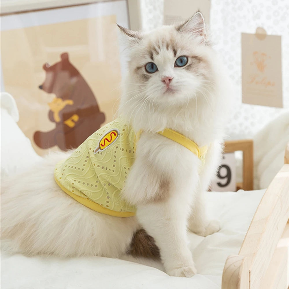 Breathable Summer Vest for Cats & Small Dogs