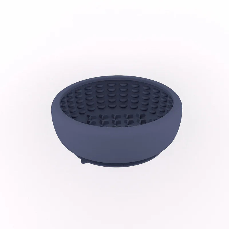 Suction-Cup Slow Feeder Dish for Dogs & Cats