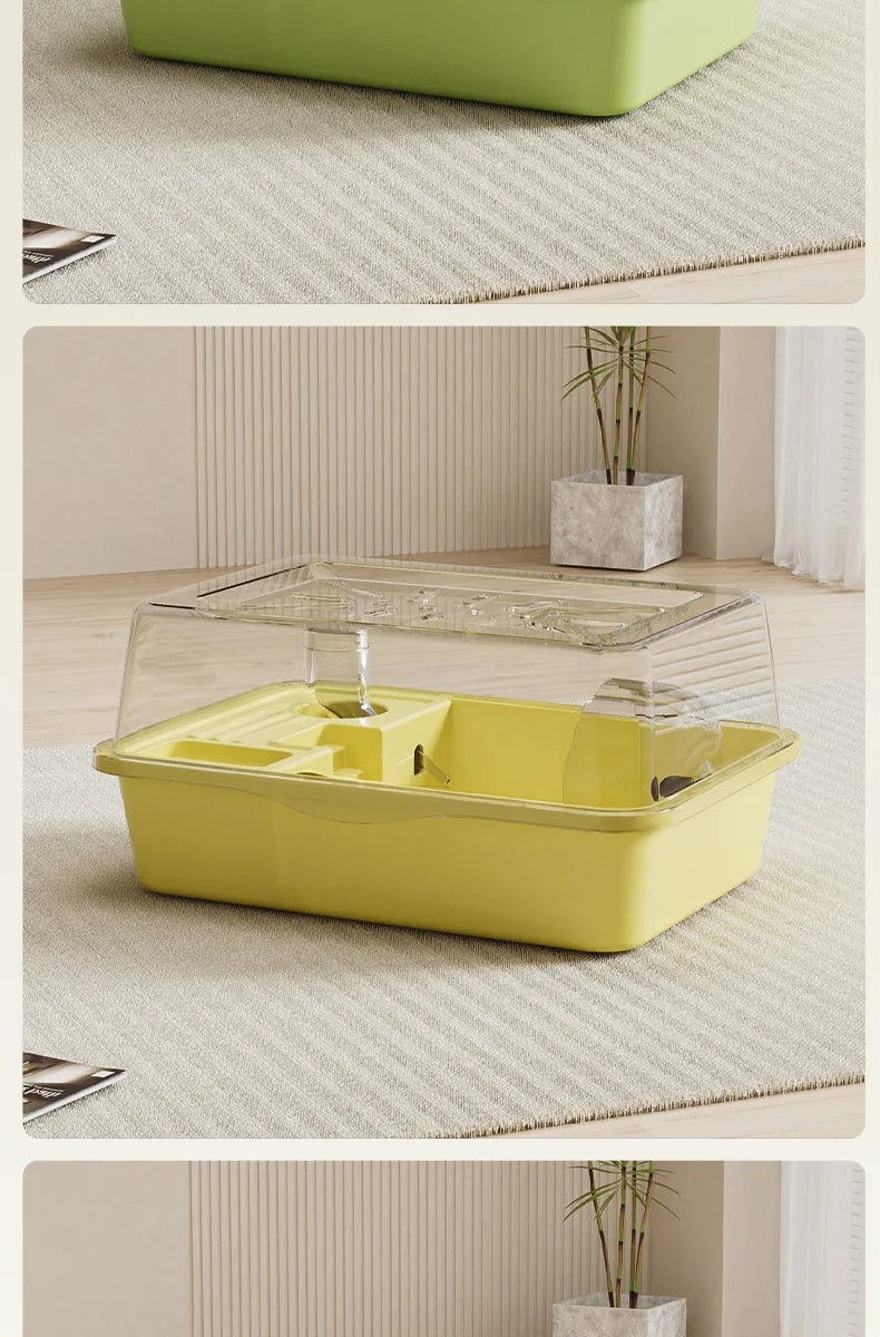 Large Hamster Cage with Acrylic Panels