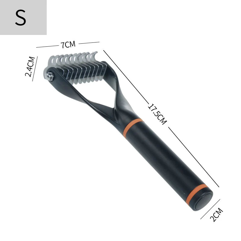 Stainless Steel Grooming Brush & De-shedding Comb for Dogs