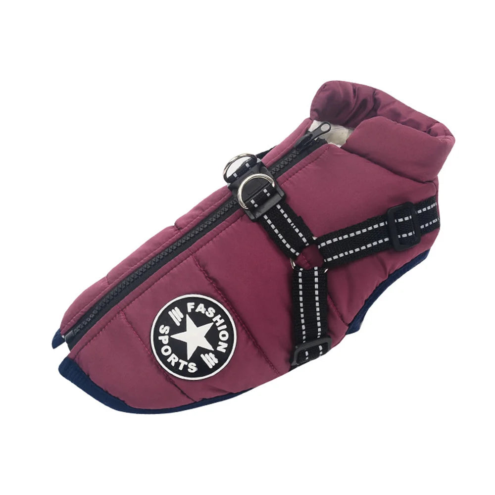 Waterproof Reflective Winter Dog Jacket