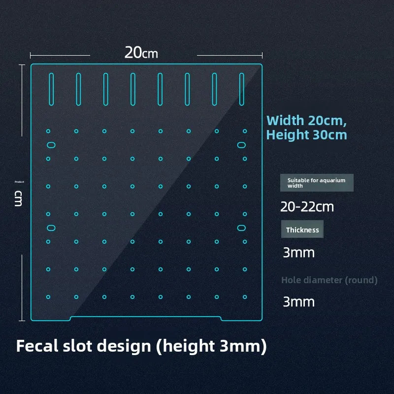 Acrylic Fish Tank Divider & Partition Board