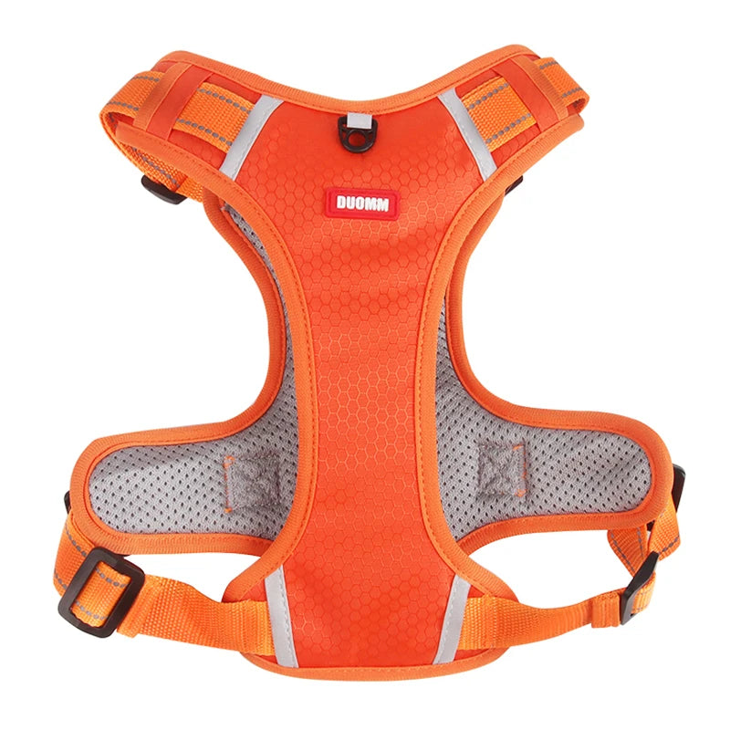 Adjustable Reflective Dog Harness - Safety Vest for Small & Large Dogs