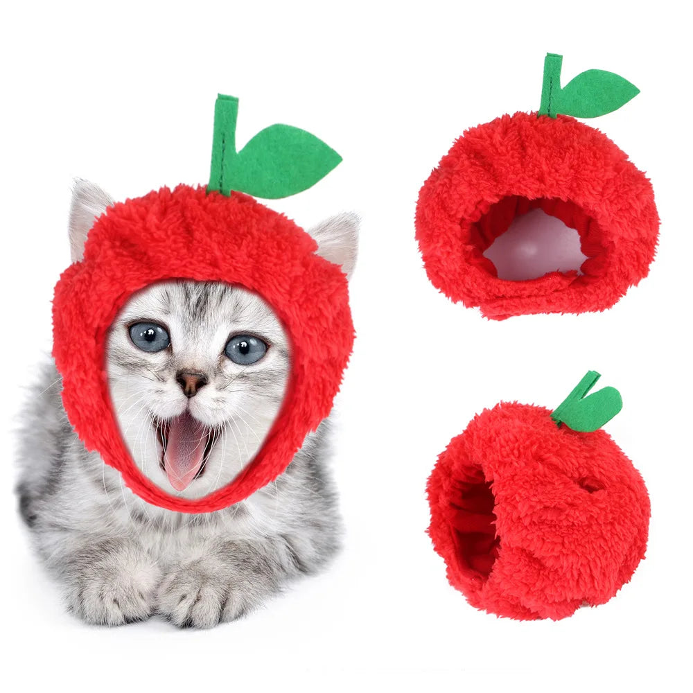 Knitted Hat for Cats and Small Dogs