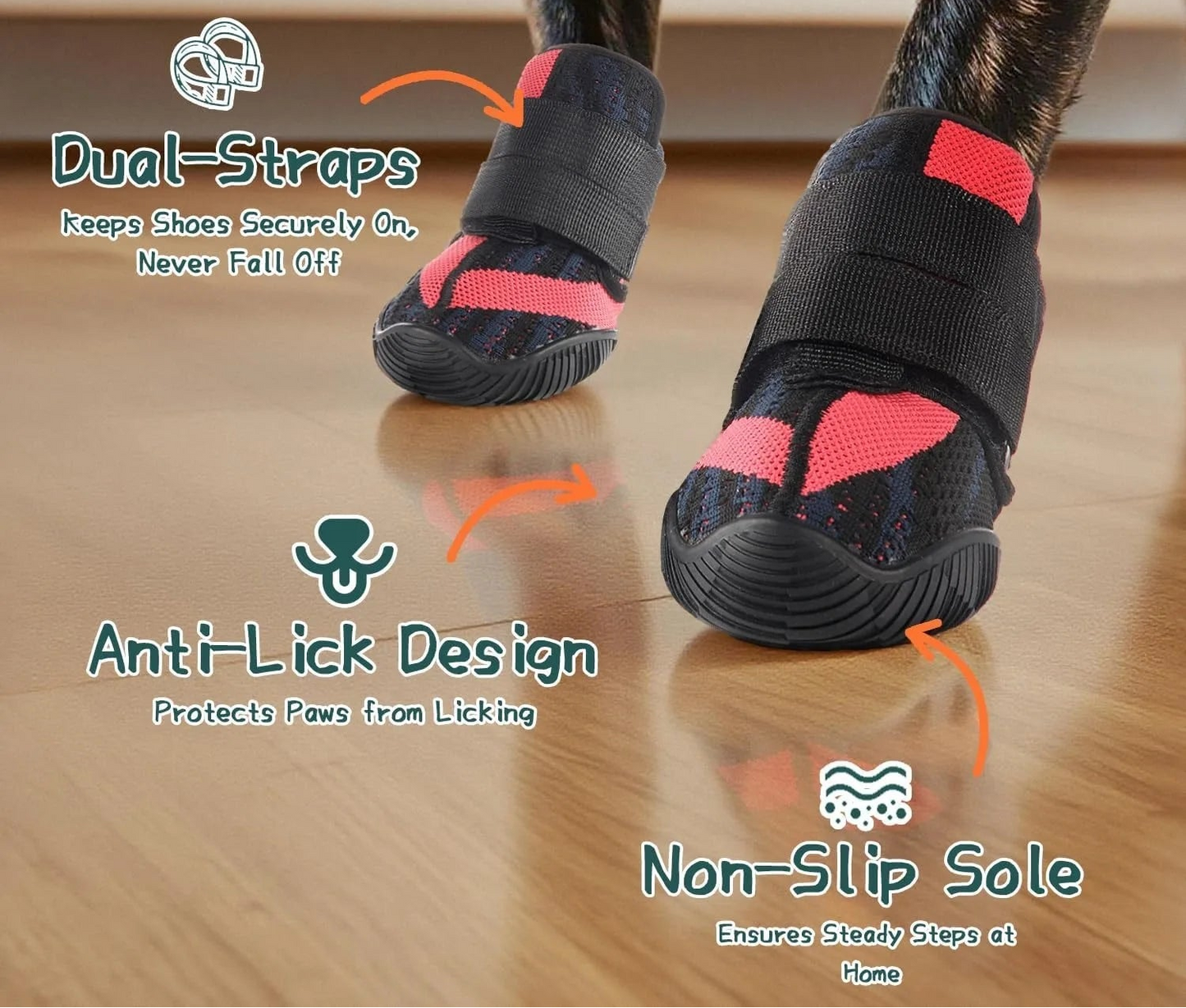 Summer Dog Boots for Hot Pavement Protection